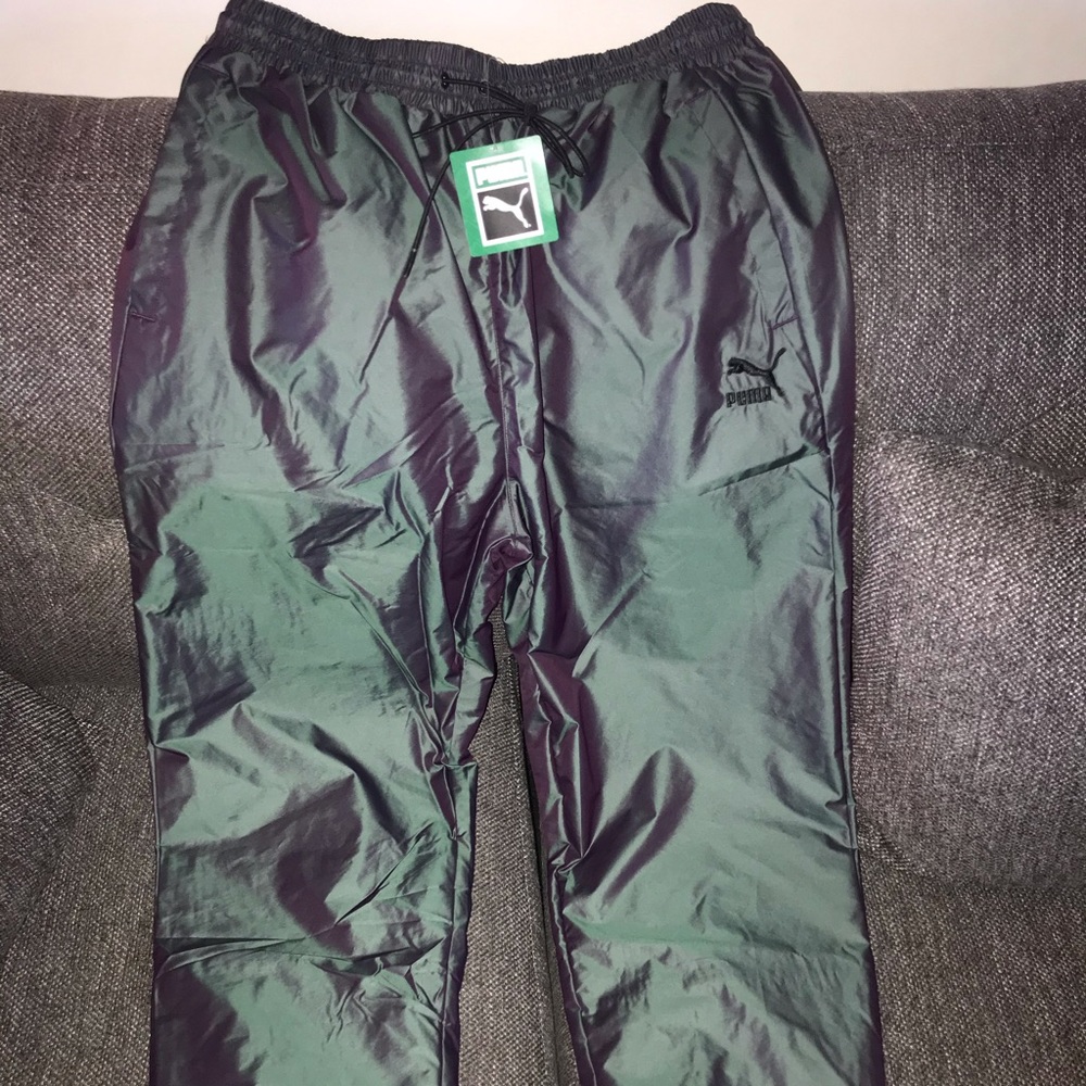 Men’s puma iridescent track pants